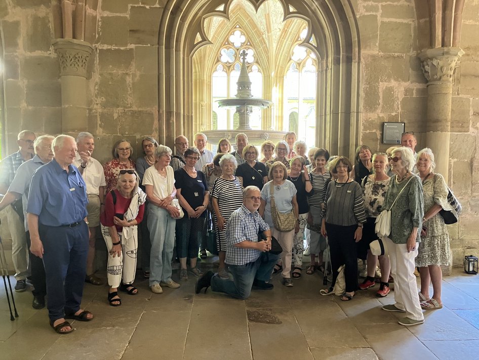 Gruppe MBG im Kloster Maulbronn 05.07.2025